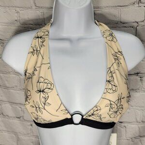 Calvin Klein Printed Halter Bikini Top